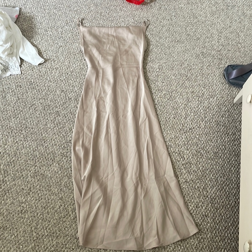 Light Brown Long Dress
